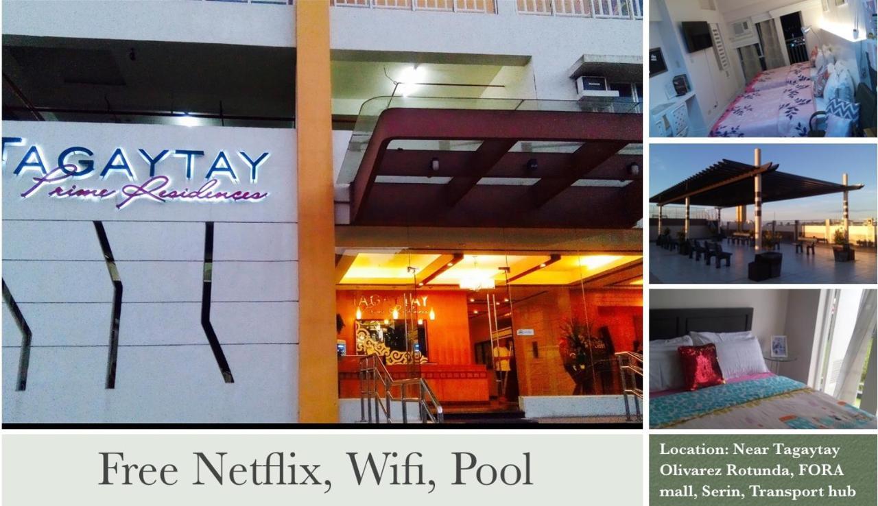 Mary'S Crib Cityland Prime Tagaytay With Free Wifi & Swimming Apartment Tagaytay City Exterior photo